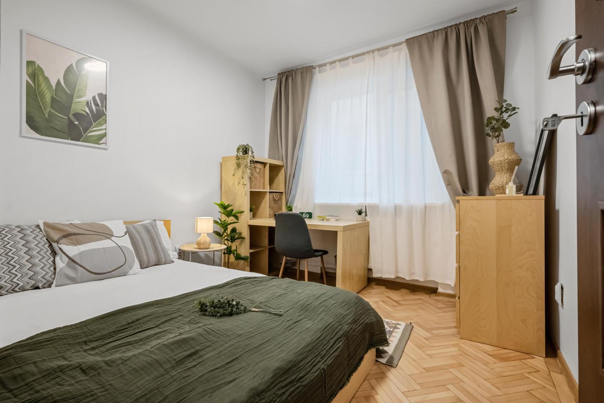 Earthy Escape - Central Apt With Balcony ブカレスト エクステリア 写真